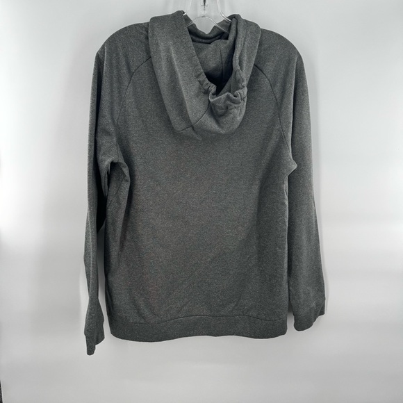 Nike Womens Hoodie Sweatshirt Dri Fit Just Do It Gray Funnel Neck Size‎ M - Picture 4 of 9